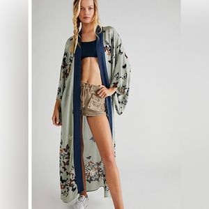 Free People Butterfly Kisses Kimono M